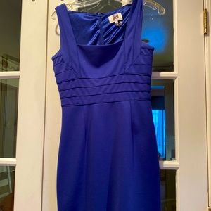 Navy blue cocktail dress